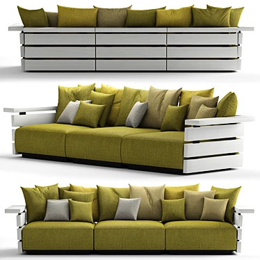 Ontario Sofa: Comfort Redefined 3D model image 1 