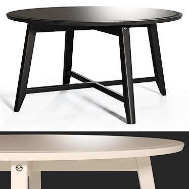 Modern Minimalist Coffee Table 3D model image 1 