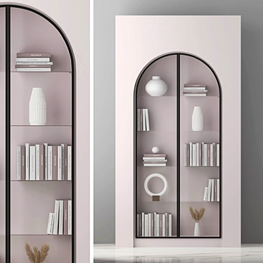 Versatile Display Cupboard Set 3D model image 1 