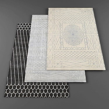  High Resolution Rugs Pack 3D model image 1 