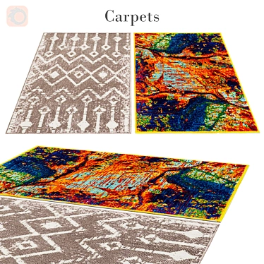 8888 Syntax: 4004 Paradigm Rugs 3D model image 1 