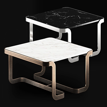 Modern T3 Mathus Coffee Table 3D model image 1 