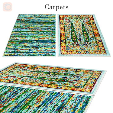 Luxury Oriental Rug - 254 3D model image 1 