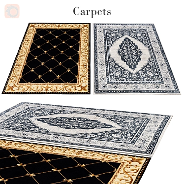 Multi-Purpose Rug 258: Durable & Versatile 3D model image 1 