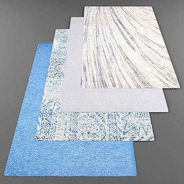 Modern Style Rug Collection 3D model image 1 