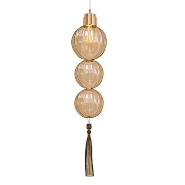 Elegant Medina Pendant Light 3D model image 1 