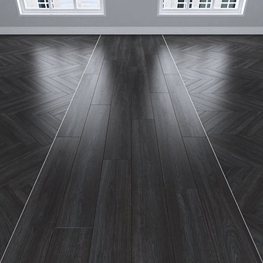 Versatile Parquet Oak | Herringbone, Linear, Chevron 3D model image 1 