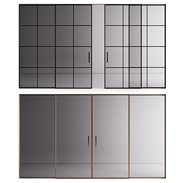 Lualdi L7: Innovative Doors for Modern Spaces 3D model image 1 