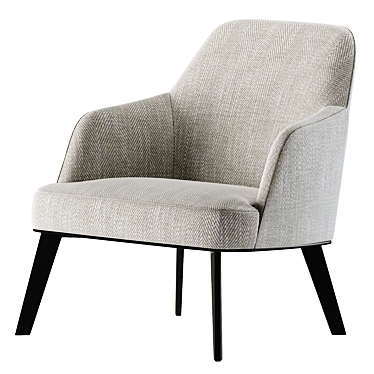 Elegant Poliform Jane Armchair 3D model image 1 