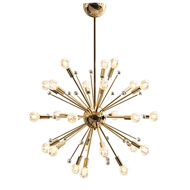 Modern VB Sputnik Chandelier 3D model image 1 