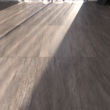 Hyper Taupe Floor: Multi-Texture, 30x60 cm 3D model image 1 