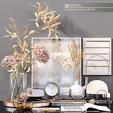 Elegant Decor Set: Luxury Edition 3D model image 1 