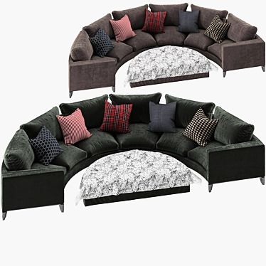 Andersen Sofa: Sophisticated and Comfortable 3D model image 1 