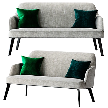 Poliform Jane Modern Sofa 3D model image 1 