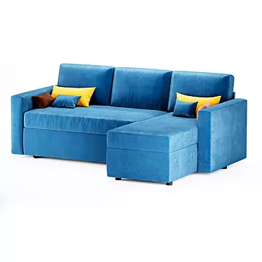 Porto Corner Sofa: Modern Elegance for Your Home 3D model image 1 