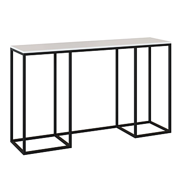 Modern Industrial Console "Belcanto 3D model image 1 