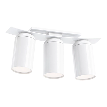 Modern Design trio-Lamp 3D model image 1 