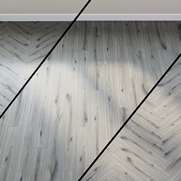 Autumn Oak Gray Laminate 3D model image 1 