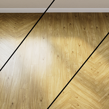 Grand Line Reed Oak Laminate 3D model image 1 