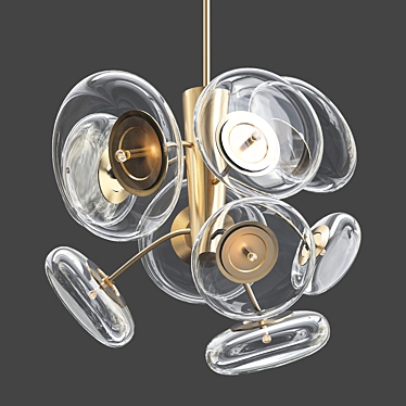 Elegance in Motion: Opera Pendant 3D model image 1 