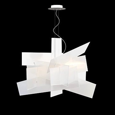 Illuminating Big Bang: Suspension Light 3D model image 1 