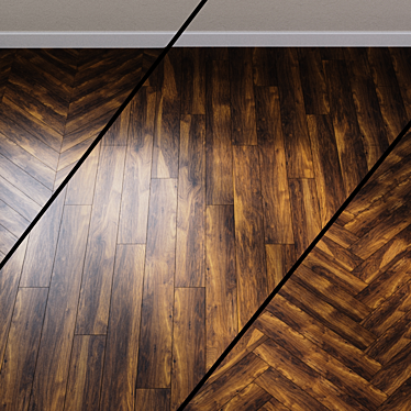 Ter Hurne Grand Line Chestnut Laminate 3D model image 1 