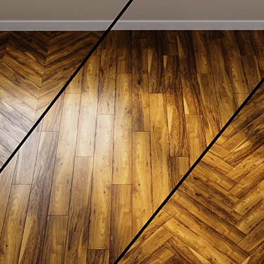 Grand Line Chestnut Laminate 3D model image 1 