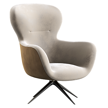 Mad Jocker Armchair - Sleek and Stylish Design 3D model image 1 