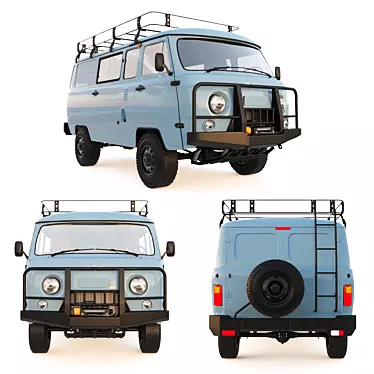 UAZ SGR Expedition: Vray-edition 3D model image 1 