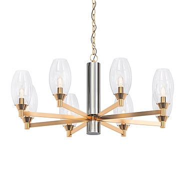 Elegant Julian Chandelier 86 3D model image 1 