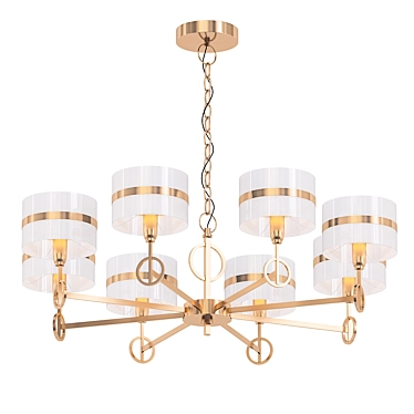 Guenael Chandelier 90: Illuminate in Style 3D model image 1 