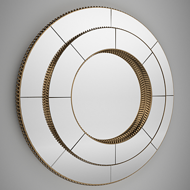 Crown XL Mirror: Exquisite Elegance 3D model image 1 