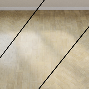 Ter Hurne Contours Gray Oak Parquet 3D model image 1 