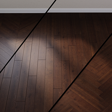 Heavenly Red Oak Parquet: Ter Hurne 3D model image 1 