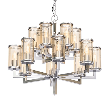 Elegant Claridges Chandelier 3D model image 1 