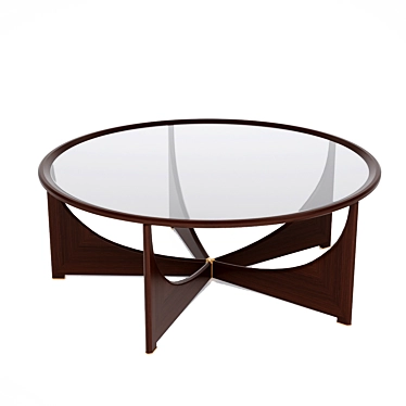 Elegant Dana Small Coffee Table 3D model image 1 