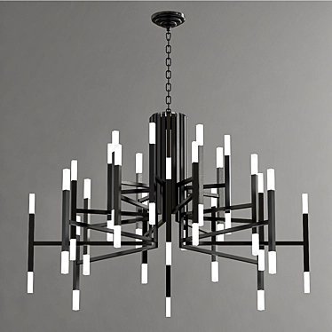 Elegant VB Chandelier 2013 3D model image 1 