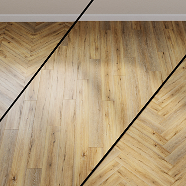 Luxury Lisbon Loft Vinyl Flooring 3D model image 1 