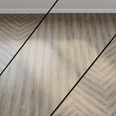 Paris Loft Vinyl Flooring 3D model image 1 