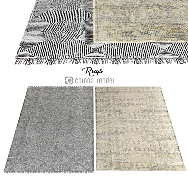 Poly-Carpet: Luxurious Flooring Diligently Crafted 3D model image 1 