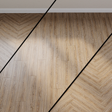 Clay Oak Vinyl Flooring 3D model image 1 