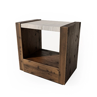 Caracole Modern Nightstand | Bedside Table 3D model image 1 