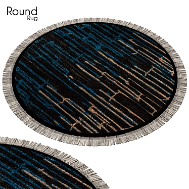 Modern Round Rug 54 3D model image 1 