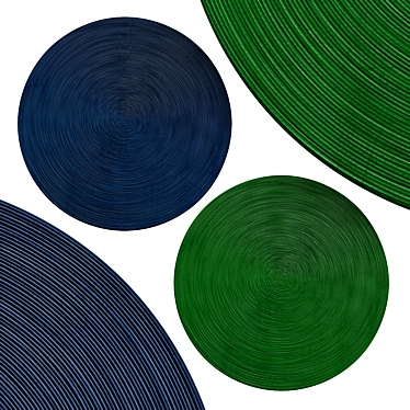 Elegant Circle Rugs | No. 159 3D model image 1 