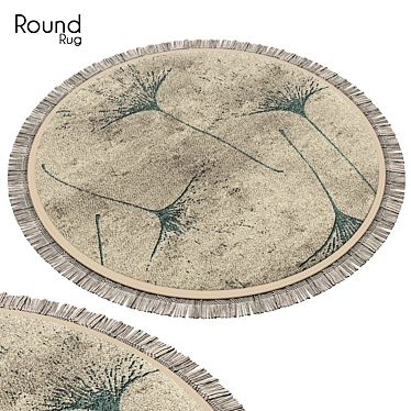 Round Rug 57 - Stylish and Versatile 3D model image 1 