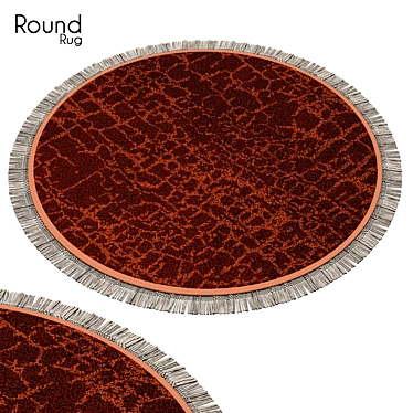 Elegant Round Rug 63 3D model image 1 