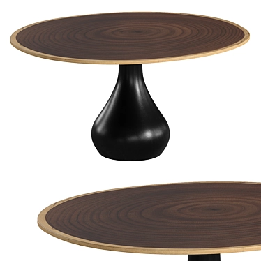 Bora Bora Bistrot Table: Elegant and Functional 3D model image 1 