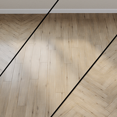 Sand Island Oak Vinyl Flooring 3D model image 1 