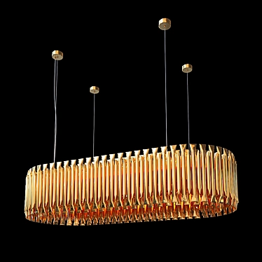 LoftDesigne 7809 Pendant Light 3D model image 1 