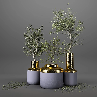 Indoor Plant Collection: 3D Model 3D model image 1 